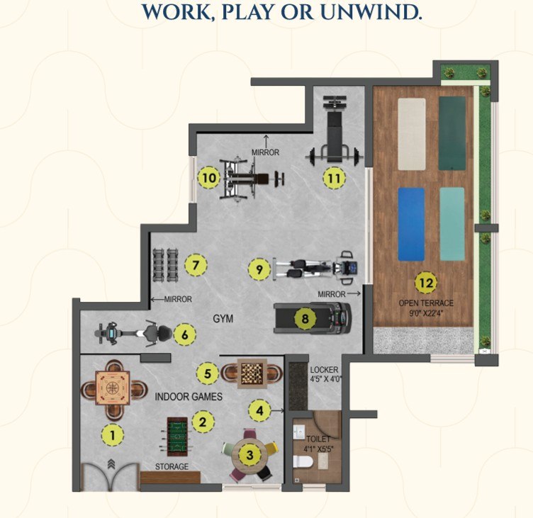 Club House Plan