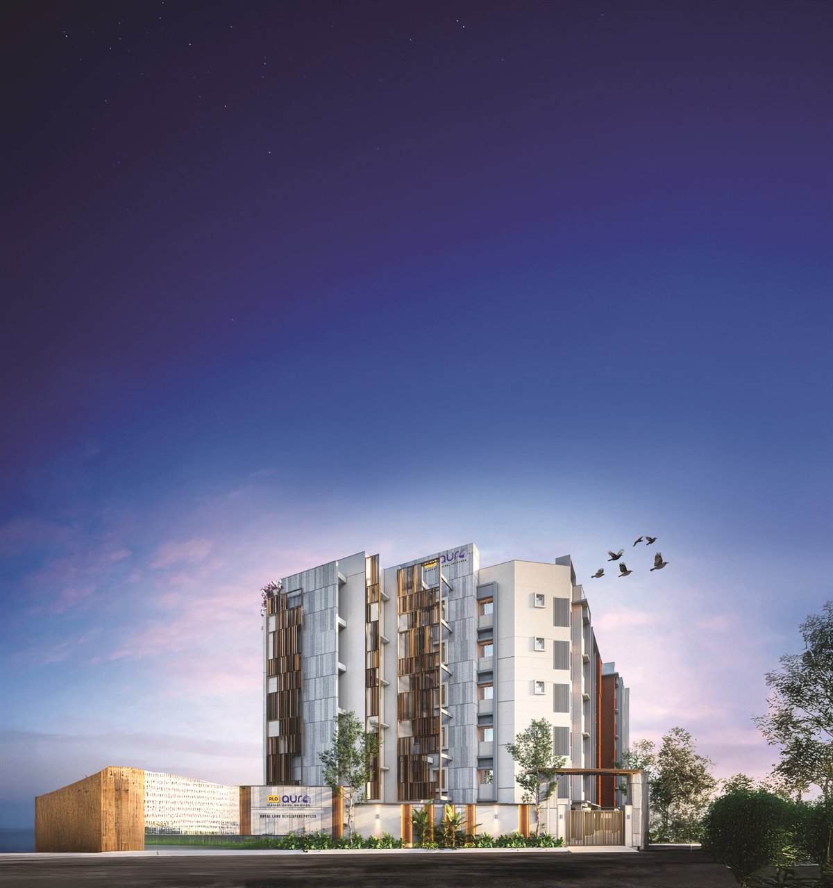 RLD Aura — building exterior