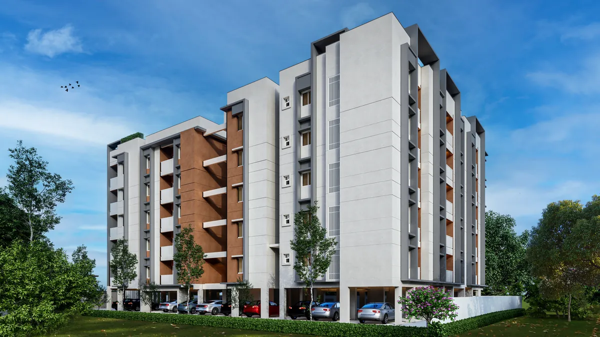 RLD Aura 2 & 3 BHK highrise apartments, Ayapakkam Chennai
